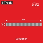 Hacker-Model HCT9400F - H0 - CarMotion Gerade Straßenbettung, flexibel, 135 mm